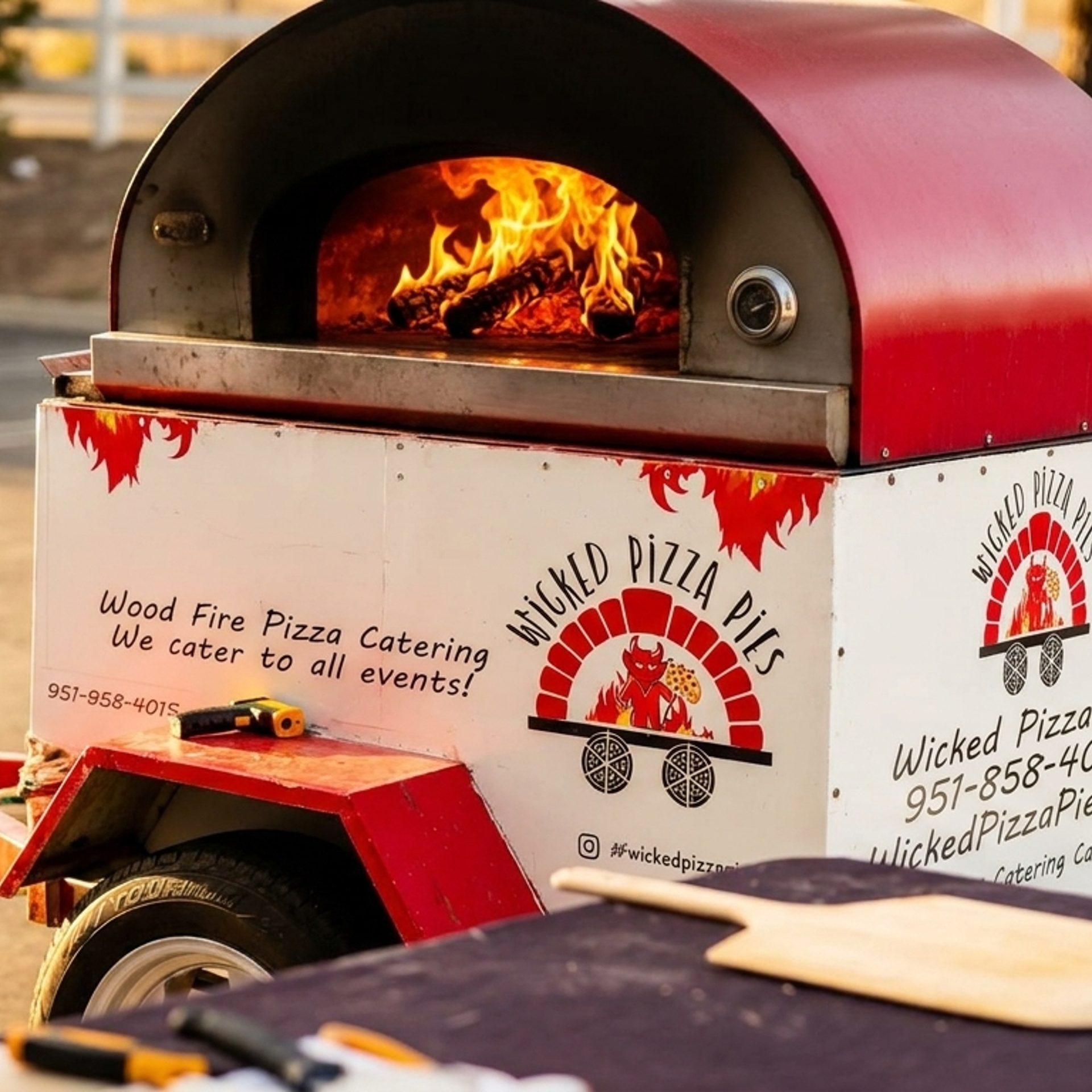 We Park, We Fire Up, We Serve!