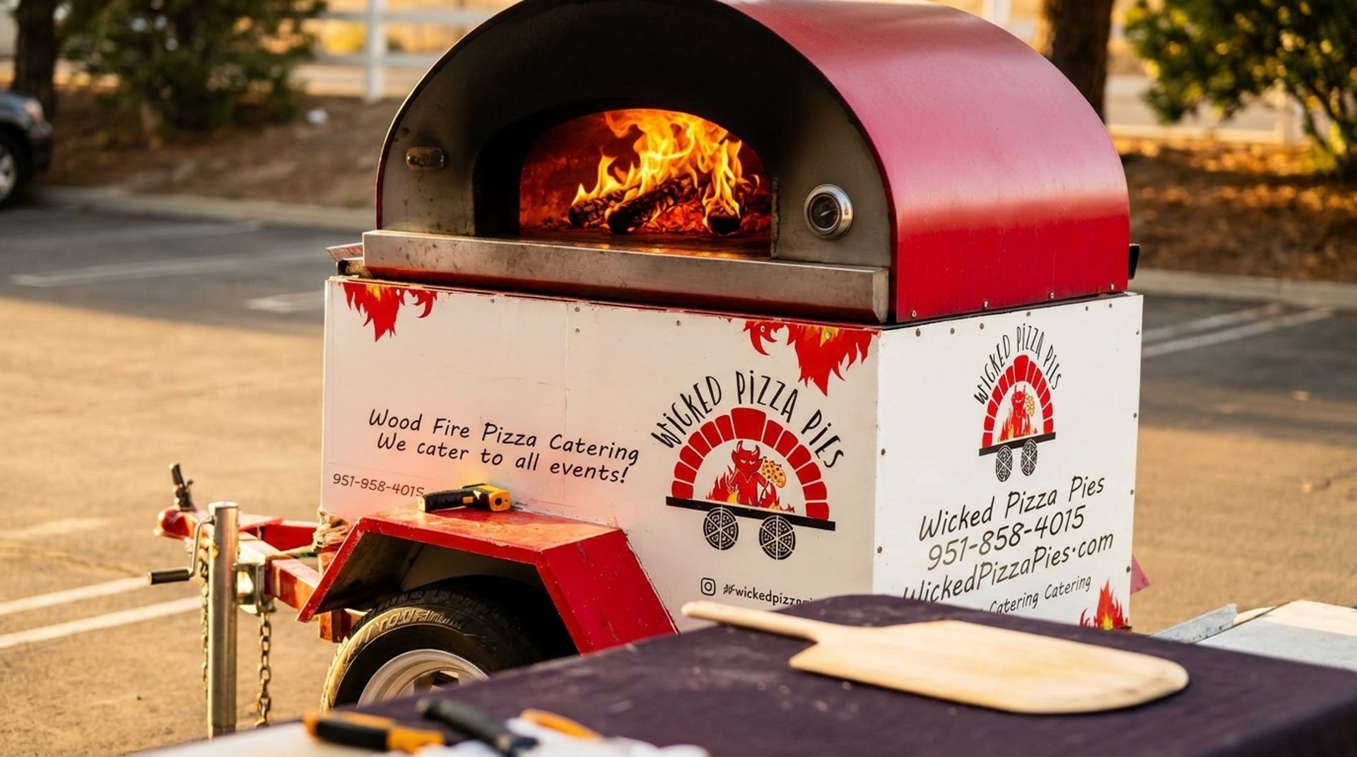 We Park, We Fire Up, We Serve!