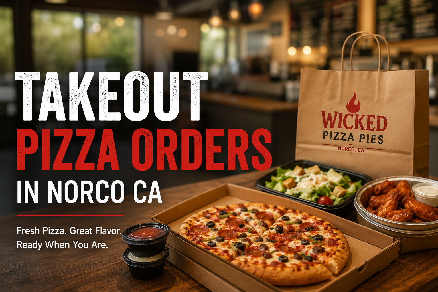 Takeout Pizza Orders in Norco CA What to Choose for Families and Groups