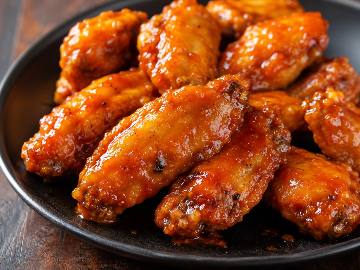 Mango habanero chicken wings from Wicked Pizza Pies in Norco CA
